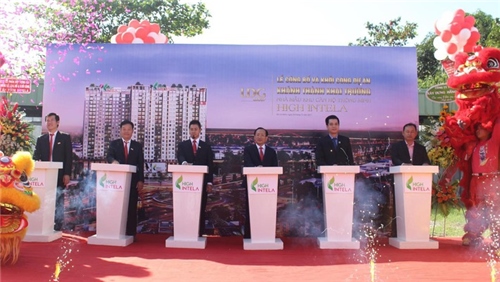 Khởi công dự án căn hộ thông minh High Intela - đại lộ Võ Văn Kiệt , Tp.HCM.